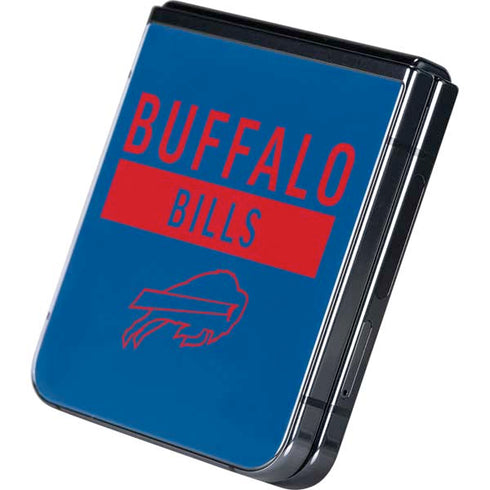 NFL Buffalo Bills Blue Performance Series Galaxy Z Flip5 5G Skin