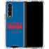 NFL Buffalo Bills Blue Performance Series Galaxy Z Fold4 5G Clear Case