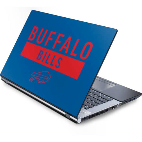 NFL Buffalo Bills Blue Performance Series Generic Laptop Skin