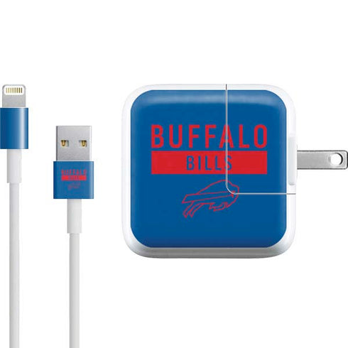 NFL Buffalo Bills Blue Performance Series iPad Charger (10W USB) Skin