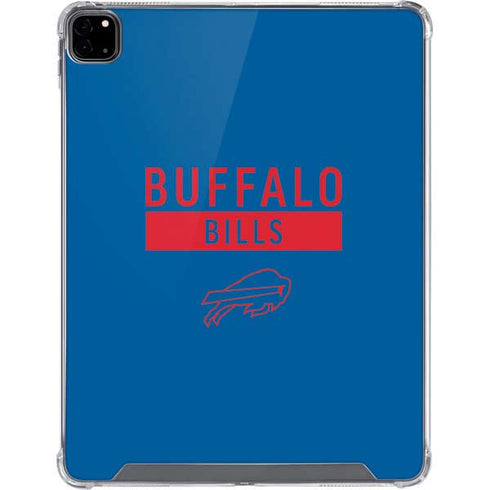 NFL Buffalo Bills Blue Performance Series iPad Pro 12.9in (2020) Clear Case
