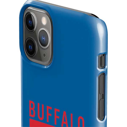 NFL Buffalo Bills Blue Performance Series iPhone 11 Pro Lite Case