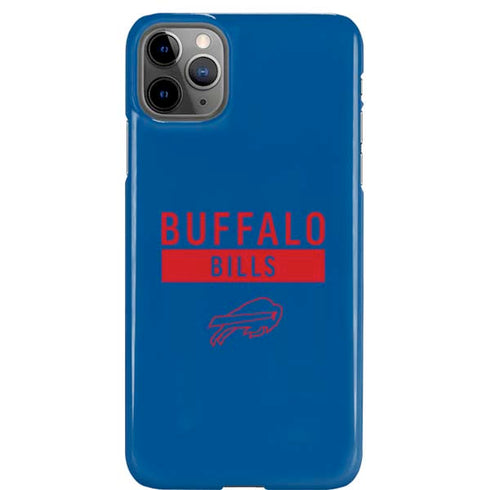 NFL Buffalo Bills Blue Performance Series iPhone 11 Pro Max Lite Case
