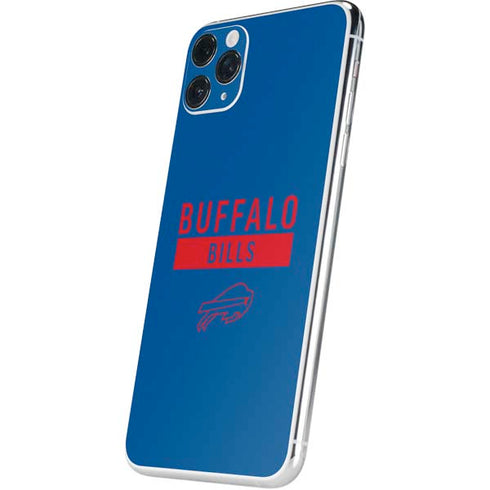 NFL Buffalo Bills Blue Performance Series iPhone 11 Pro Max Skin