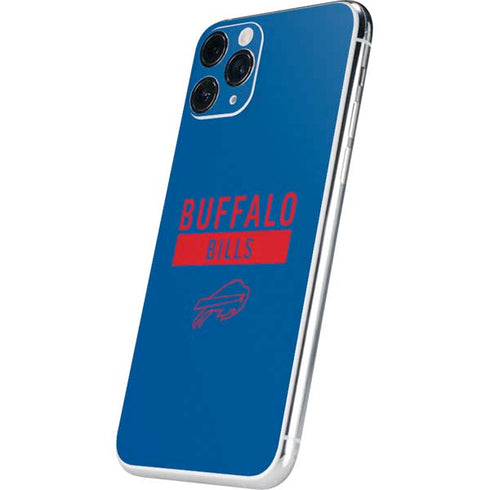NFL Buffalo Bills Blue Performance Series iPhone 11 Pro Skin