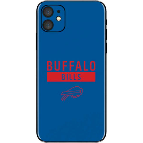 NFL Buffalo Bills Blue Performance Series iPhone 11 Skin
