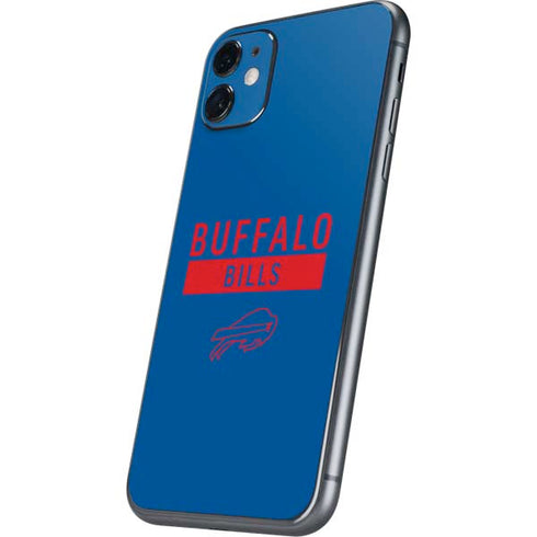 NFL Buffalo Bills Blue Performance Series iPhone 11 Skin