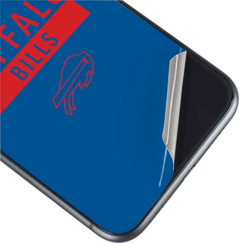 NFL Buffalo Bills Blue Performance Series iPhone 11 Skin
