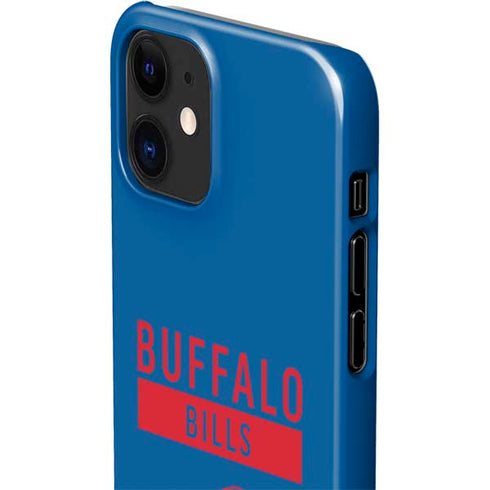 NFL Buffalo Bills Blue Performance Series iPhone 12 Mini Lite Case