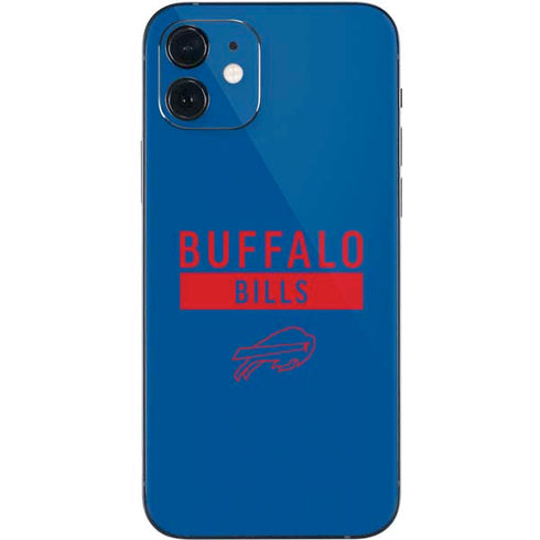 NFL Buffalo Bills Blue Performance Series iPhone 12 Mini Skin