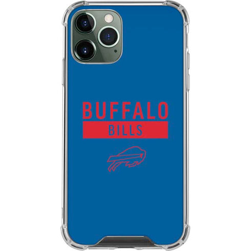 NFL Buffalo Bills Blue Performance Series iPhone 12 Pro Max Clear Case