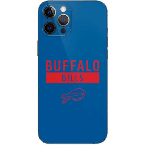 NFL Buffalo Bills Blue Performance Series iPhone 12 Pro Max Skin