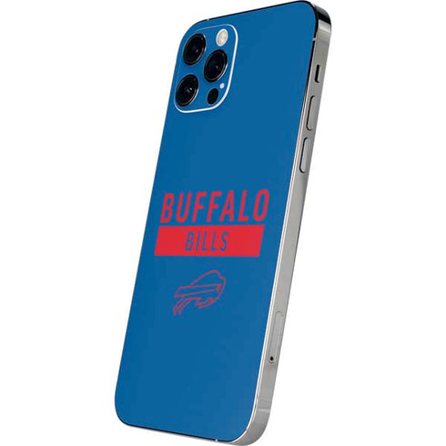 NFL Buffalo Bills Blue Performance Series iPhone 12 Pro Max Skin