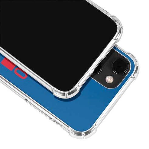 NFL Buffalo Bills Blue Performance Series iPhone 13 Mini Clear Case