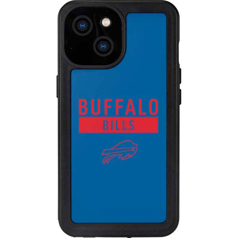 NFL Buffalo Bills Blue Performance Series iPhone 13 Mini Waterproof Case