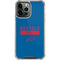 NFL Buffalo Bills Blue Performance Series iPhone 13 Pro Max Clear Case