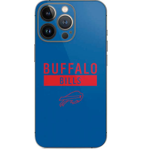 NFL Buffalo Bills Blue Performance Series iPhone 13 Pro Skin