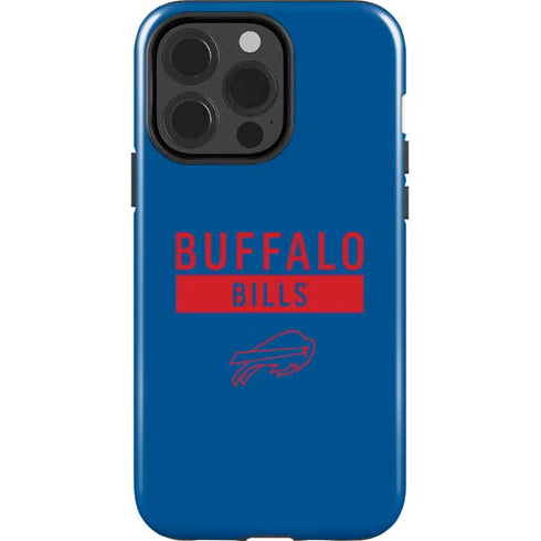 NFL Buffalo Bills Blue Performance Series iPhone 15 Pro Impact Case