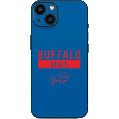 NFL Buffalo Bills Blue Performance Series iPhone 14 Skin