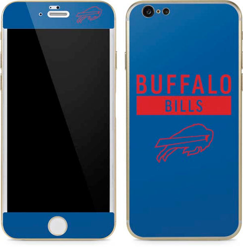 NFL Buffalo Bills Blue Performance Series iPhone 6/6s Skin