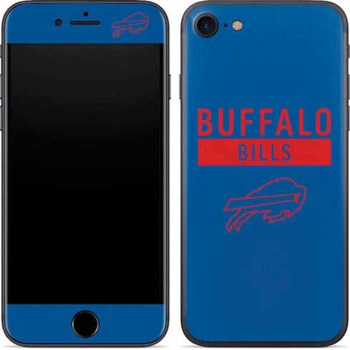NFL Buffalo Bills Blue Performance Series iPhone 7 Skin