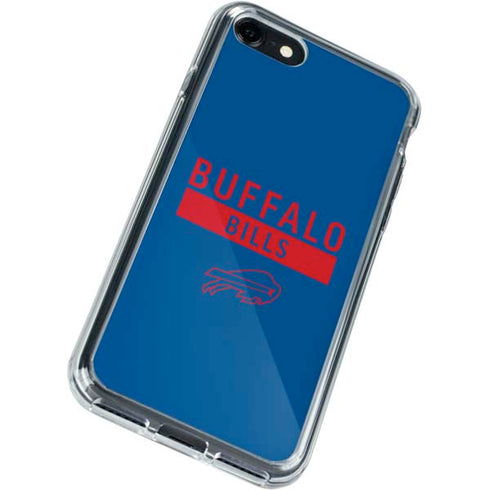 NFL Buffalo Bills Blue Performance Series iPhone SE (2nd & 3rd Gen) Clear Case