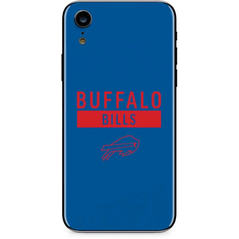 NFL Buffalo Bills Blue Performance Series iPhone XR Skin