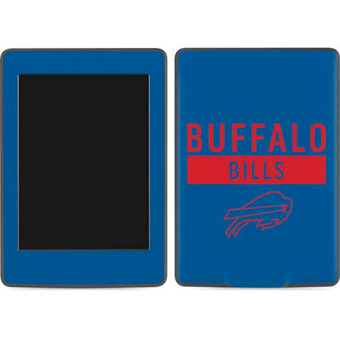 NFL Buffalo Bills Blue Performance Series Amazon Kindle Skin