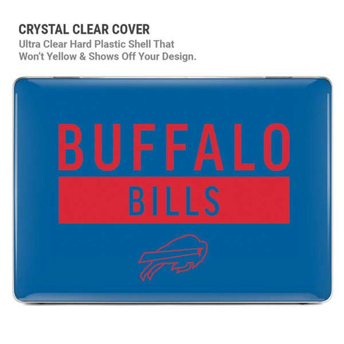NFL Buffalo Bills Blue Performance Series MacBook Air 13in M1 (2021) Case plus Skin