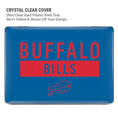NFL Buffalo Bills Blue Performance Series MacBook Air 15in (2023-2025) Case plus Skin