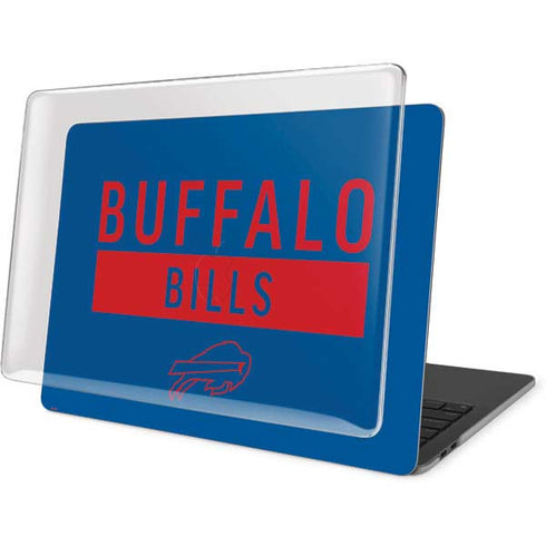 NFL Buffalo Bills Blue Performance Series MacBook Pro 15in (2016-19) Case plus Skin