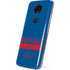 NFL Buffalo Bills Blue Performance Series Moto E5 Plus Skin