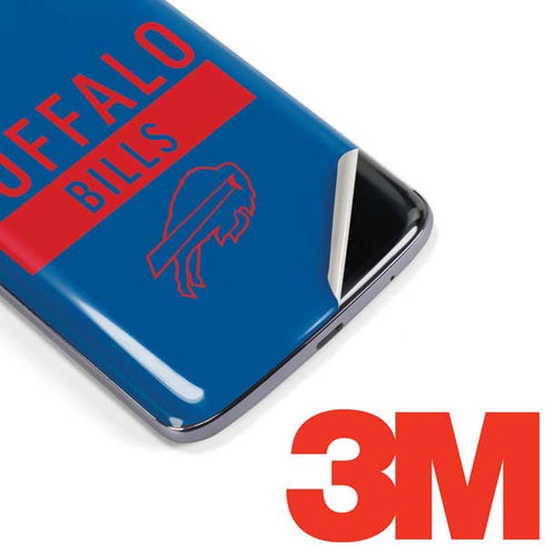 NFL Buffalo Bills Blue Performance Series Moto E5 Plus Skin