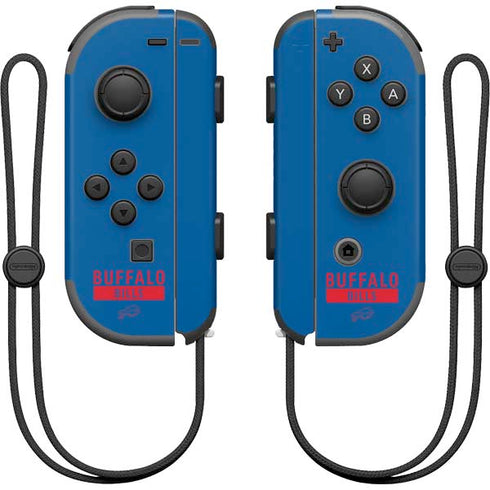 NFL Buffalo Bills Blue Performance Series Nintendo Joy-Con (L/R) Controller Skin