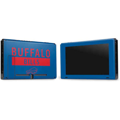 NFL Buffalo Bills Blue Performance Series Nintendo Switch Bundle Skin