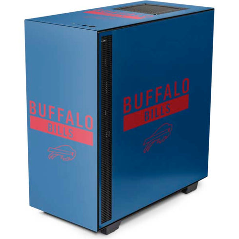 NFL Buffalo Bills Blue Performance Series NZXT H510 Compact ATX Mid-Tower Case Skin
