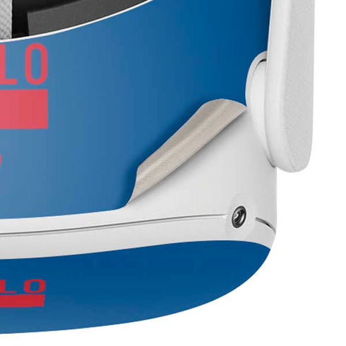 NFL Buffalo Bills Blue Performance Series Oculus Quest 2 Skin