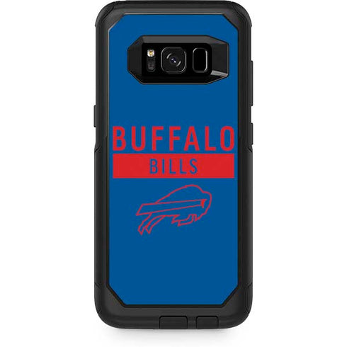 NFL Buffalo Bills Blue Performance Series Otterbox Commuter Galaxy Skin