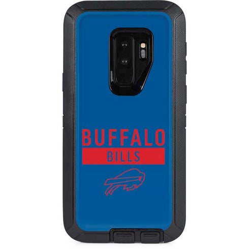NFL Buffalo Bills Blue Performance Series Otterbox Defender Galaxy Skin