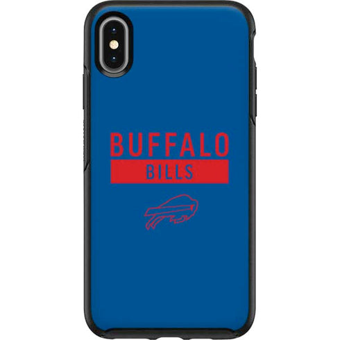 NFL Buffalo Bills Blue Performance Series Otterbox Symmetry iPhone Skin