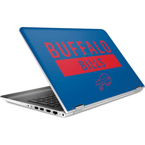 NFL Buffalo Bills Blue Performance Series HP Pavilion Skin
