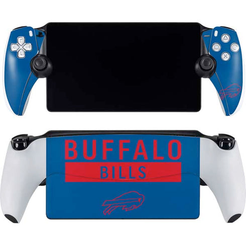 NFL Buffalo Bills Blue Performance Series PlayStation Portal Remote Player Skin