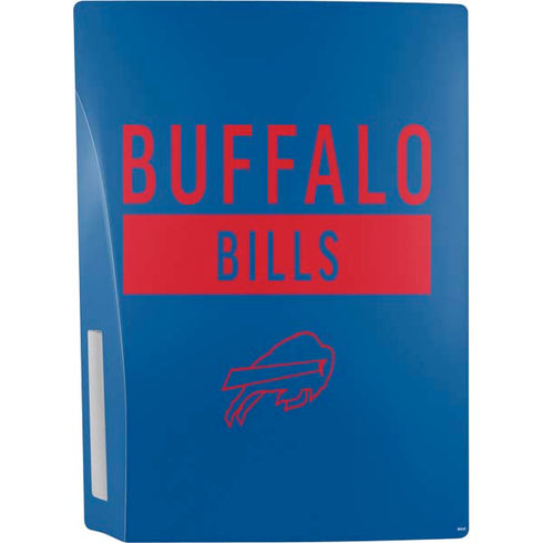 NFL Buffalo Bills Blue Performance Series PS5 Bundle Skin
