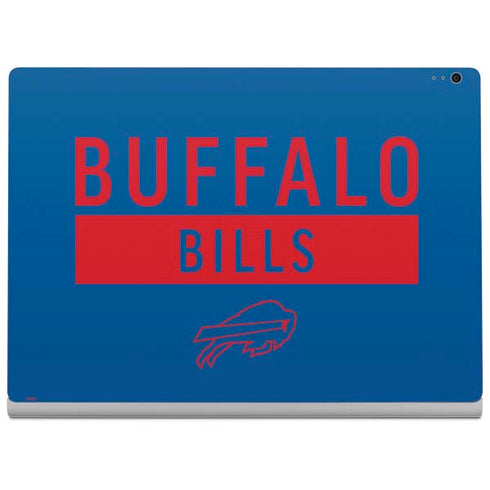 NFL Buffalo Bills Blue Performance Series Surface Book 2 13.5in Skin