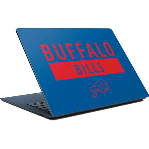 NFL Buffalo Bills Blue Performance Series Surface Laptop Skin