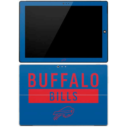 NFL Buffalo Bills Blue Performance Series Surface Pro 3 Skin