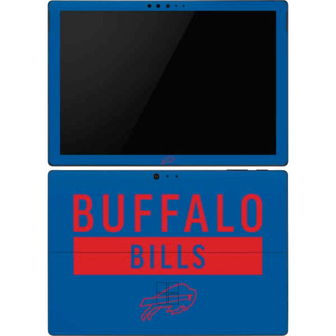 NFL Buffalo Bills Blue Performance Series Surface Pro 6 Skin