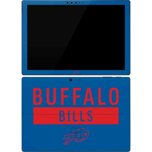 NFL Buffalo Bills Blue Performance Series Surface Pro 7 Skin