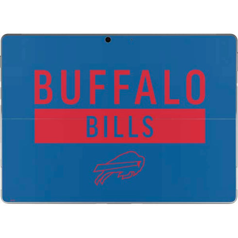 NFL Buffalo Bills Blue Performance Series Surface Pro 8 Skin