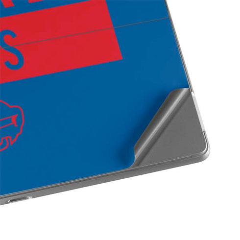 NFL Buffalo Bills Blue Performance Series Surface Pro 8 Skin